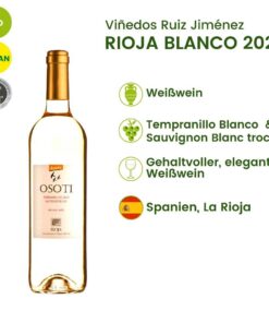 Kurzbeschreibung Produktbild Rioja Blanco 2021 | Viñedos Ruiz Jiménez 